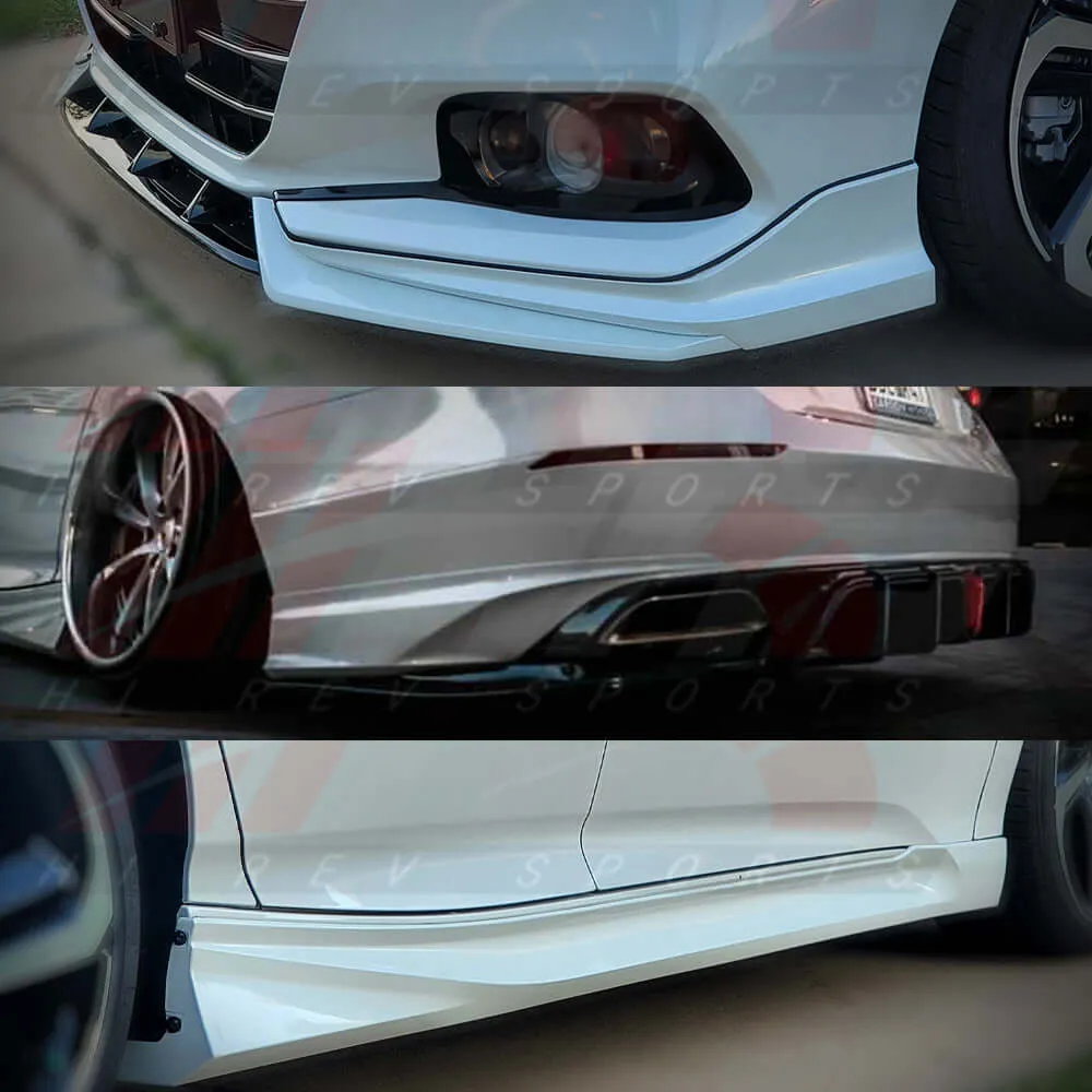 2021-22 Honda Accord Full Body Kit V2 - Platinum White Pearl