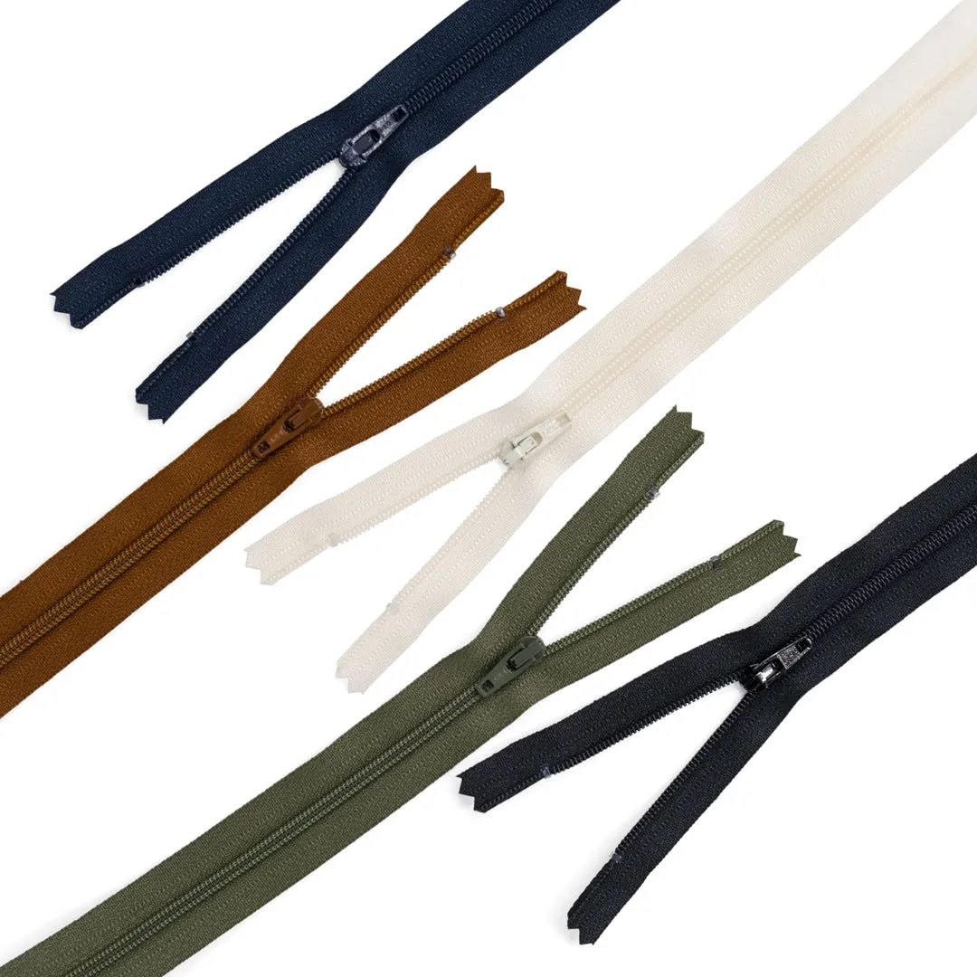 9" (23cm) Zipper
