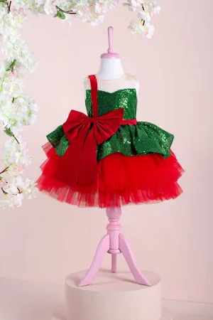 Allison Light Green Party Dress