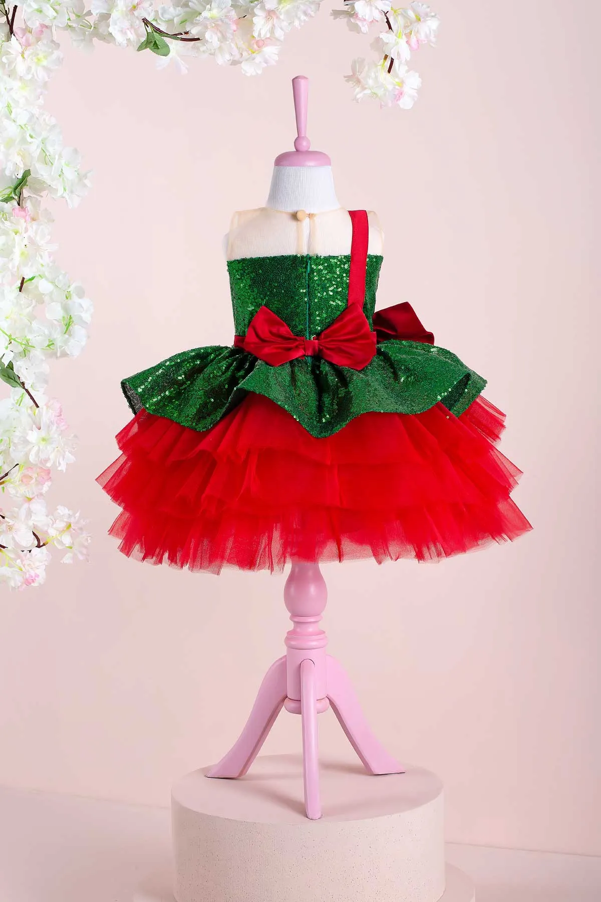 Allison Light Green Party Dress