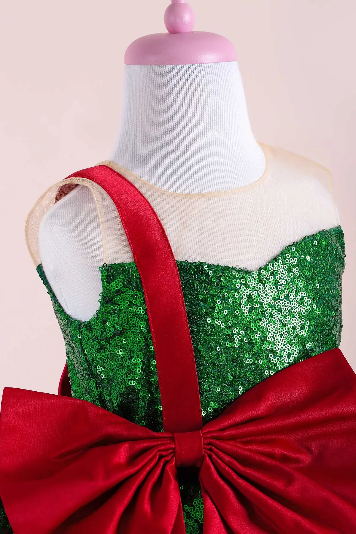 Allison Light Green Party Dress