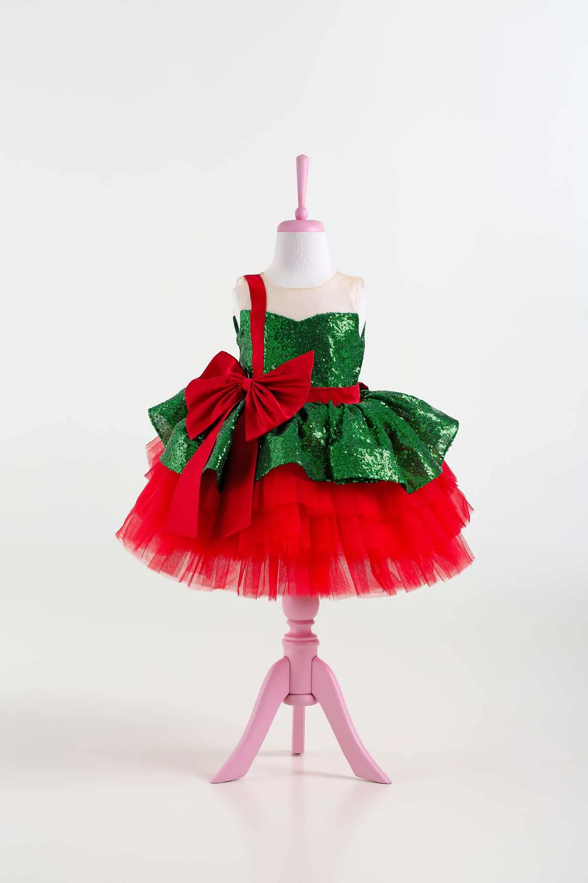 Allison Light Green Party Dress