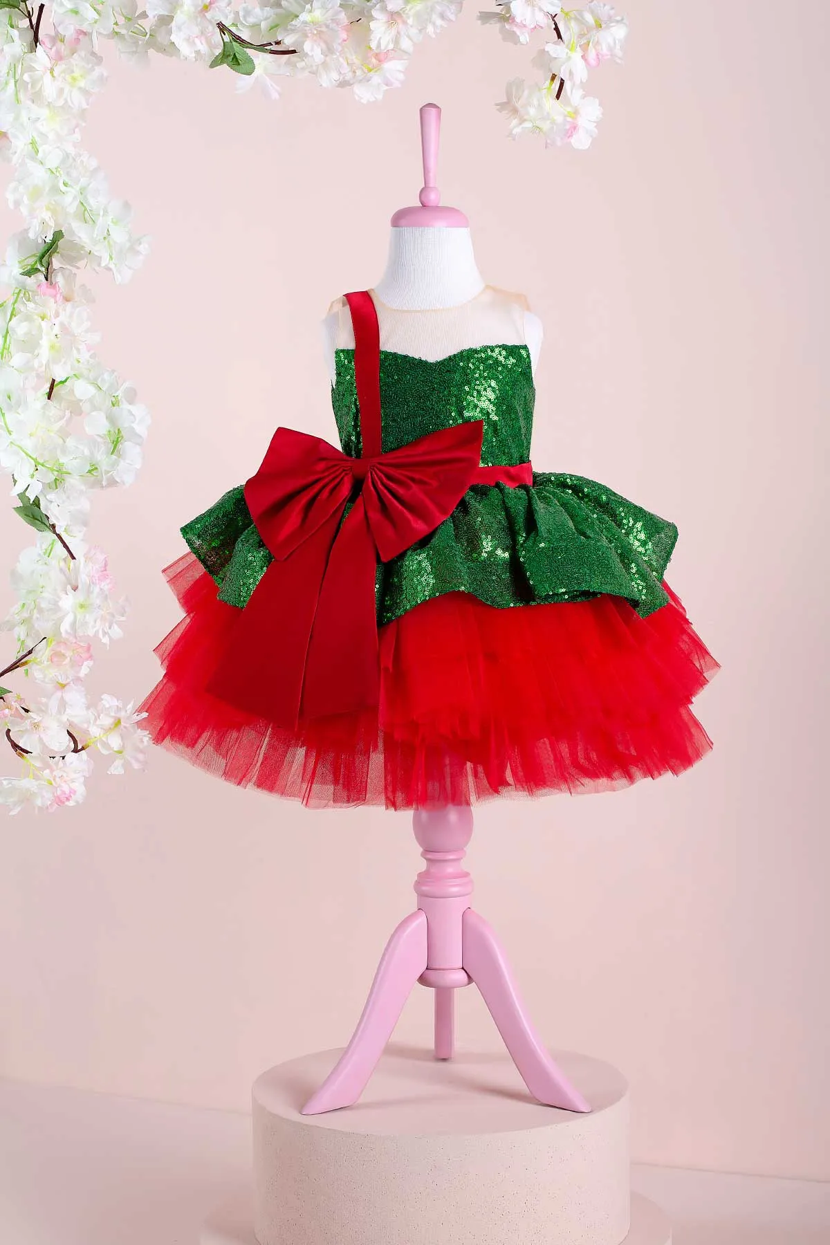Allison Light Green Party Dress