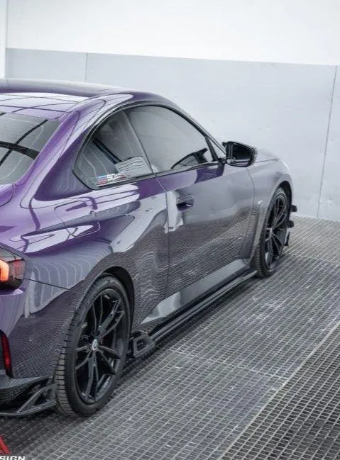 ArmorExtend AE Side Skirts for BMW 2 Series G42 230i M240i Carbon Fiber