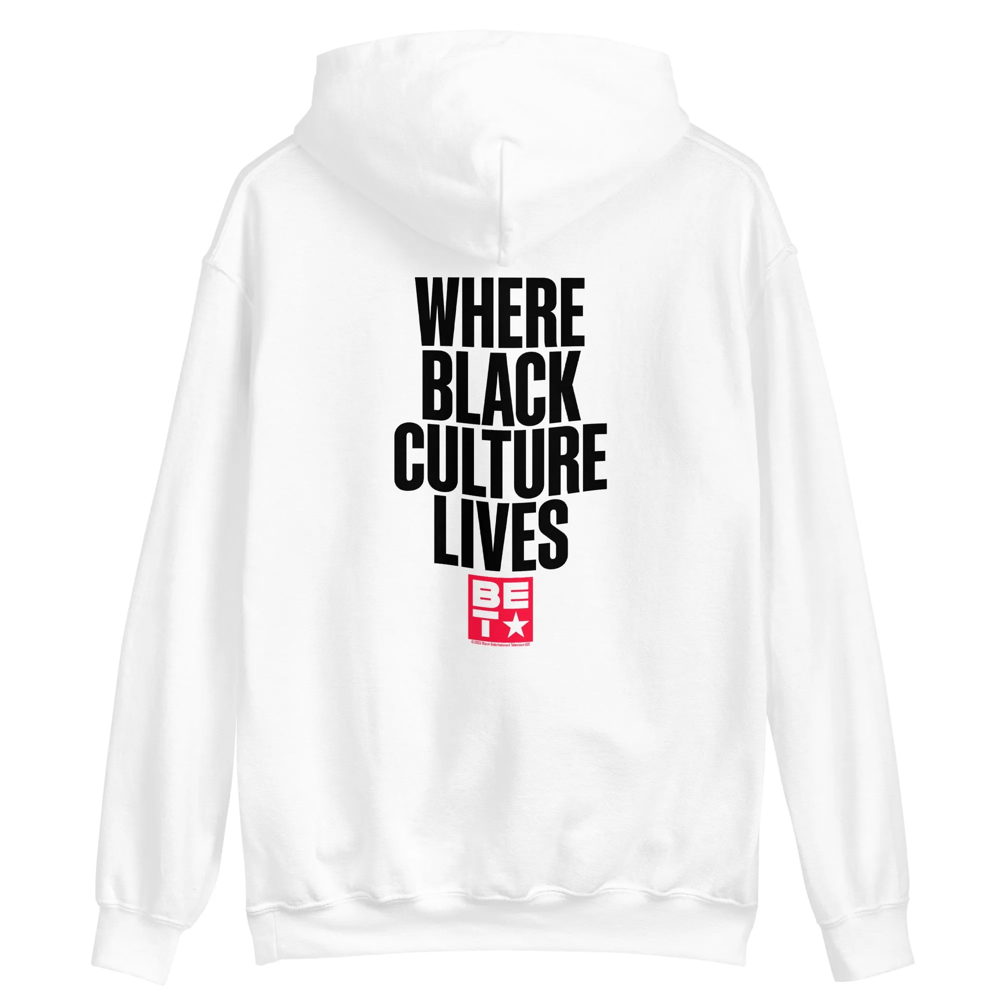 BET Where Black Culture Lives Hooded Sweatshirt