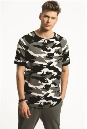 Black Camouflage T-Shirt - Dear Deer