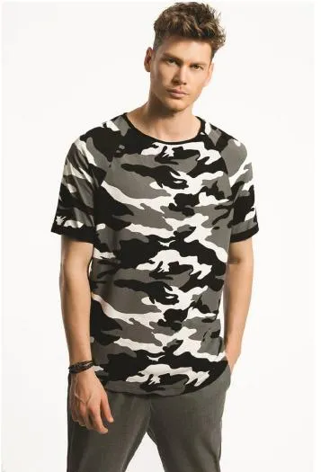Black Camouflage T-Shirt - Dear Deer