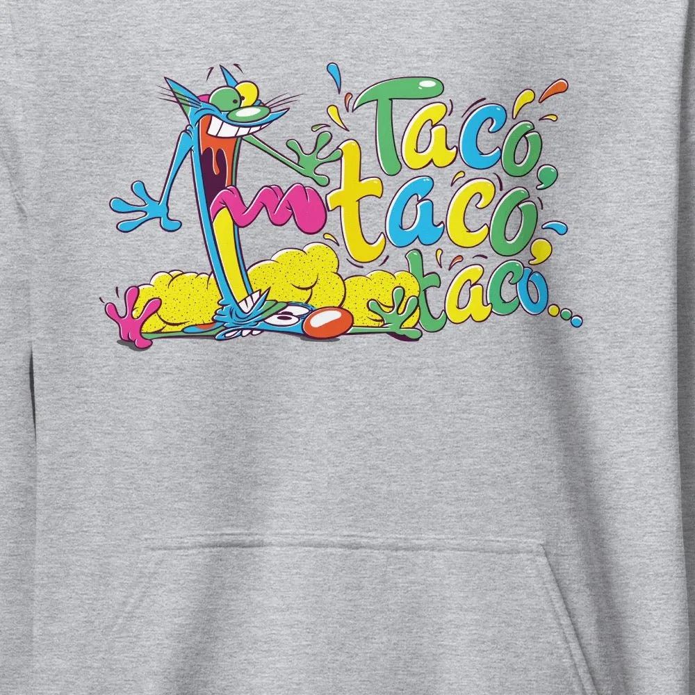 CatDog Taco Taco Taco Adult Hooded Sweatshirt