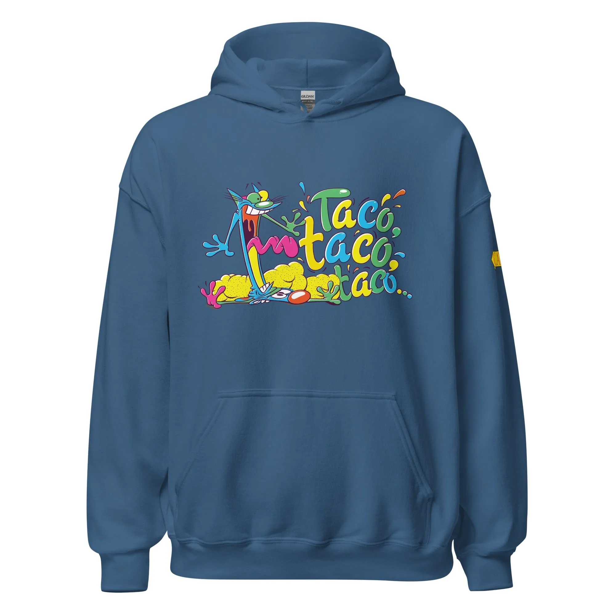 CatDog Taco Taco Taco Adult Hooded Sweatshirt