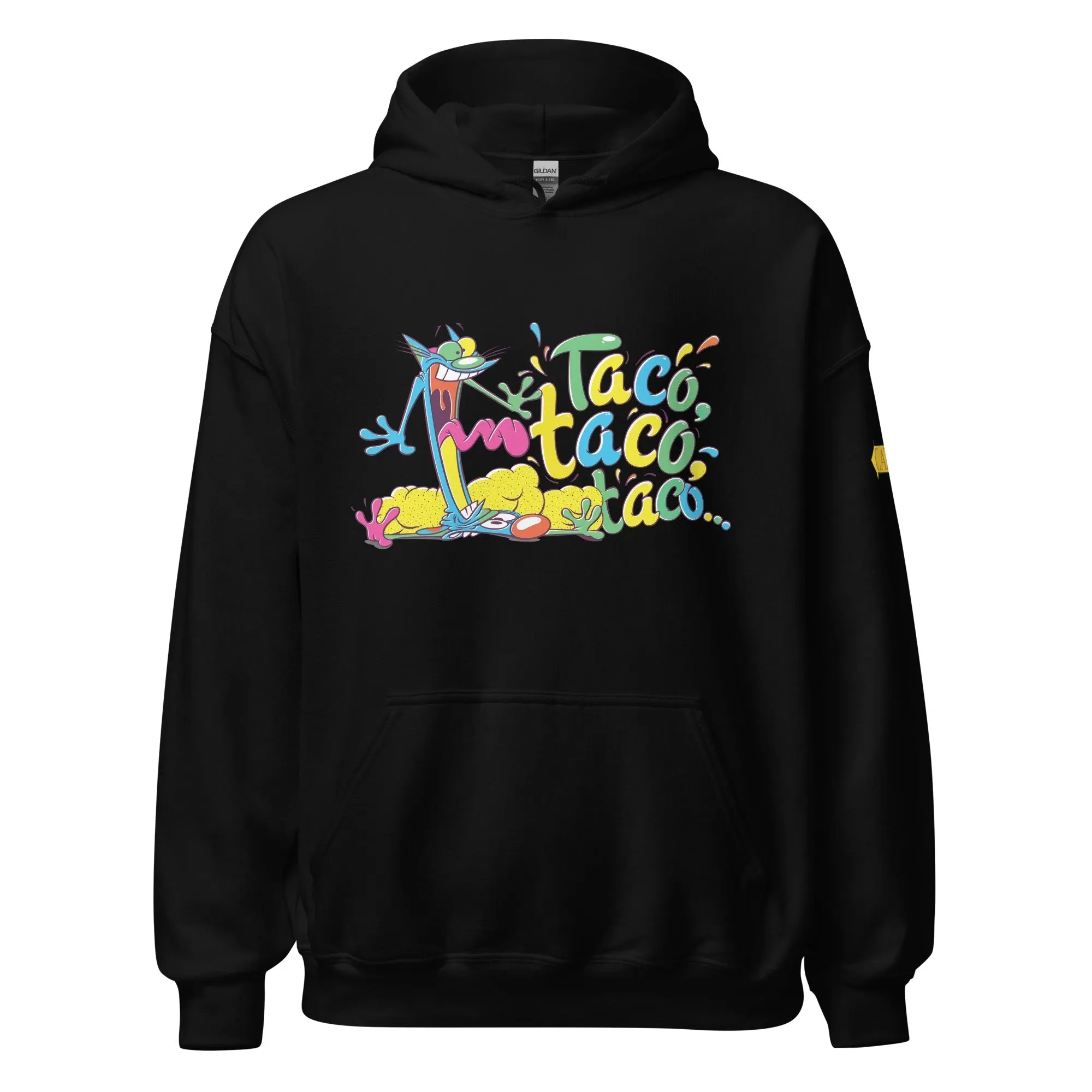 CatDog Taco Taco Taco Adult Hooded Sweatshirt