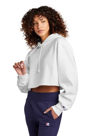 Champion ® Women’s Reverse Weave ® Cropped Cut-Off Hoodie