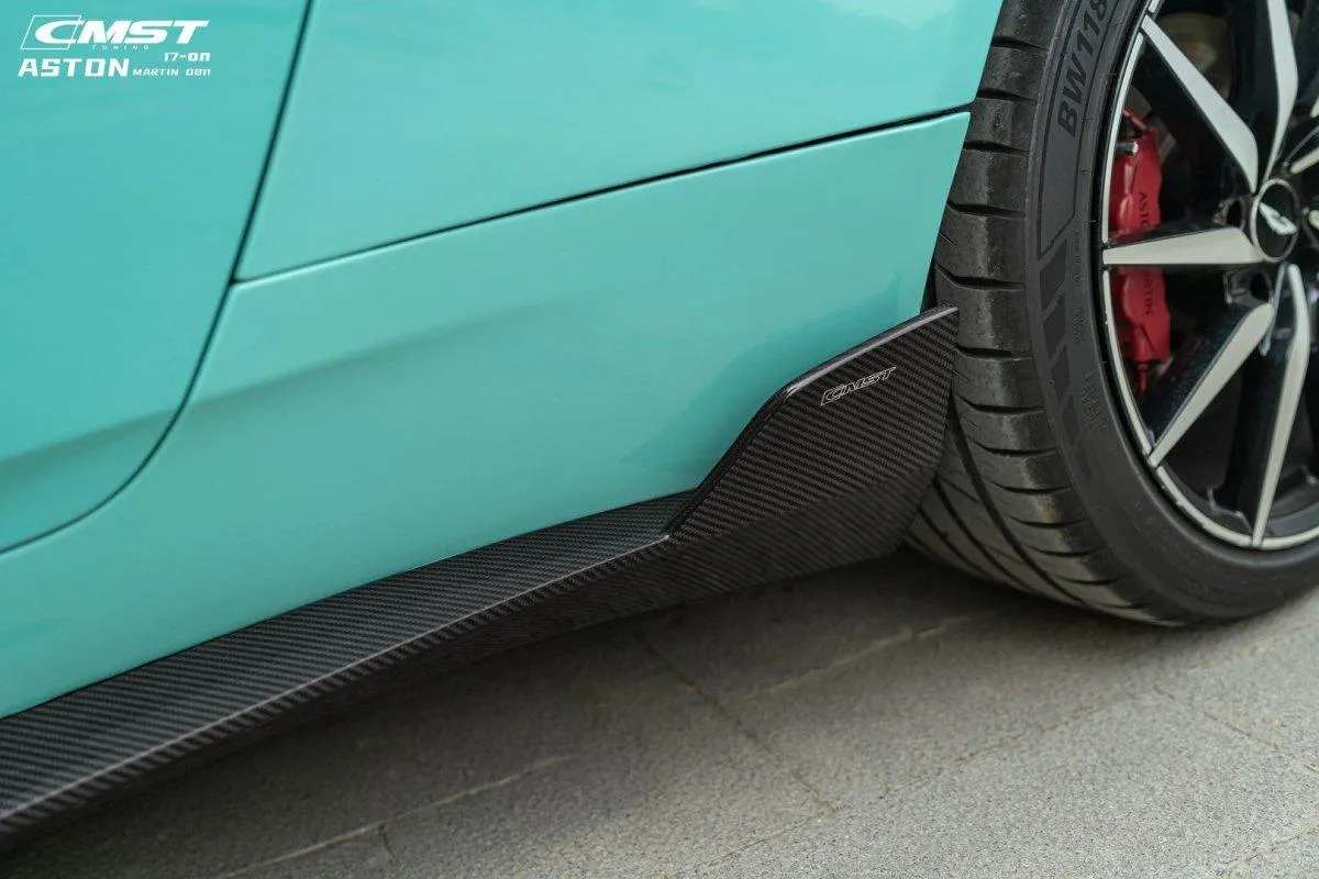 CMST Tuning Side Skirts for Aston Martin DB11 Pre-preg Carbon Fiber