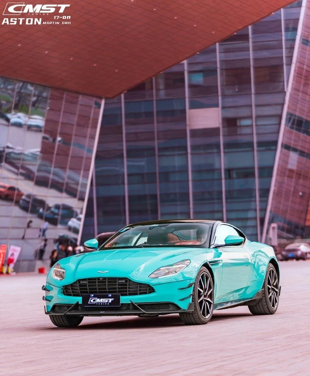 CMST Tuning Side Skirts for Aston Martin DB11 Pre-preg Carbon Fiber