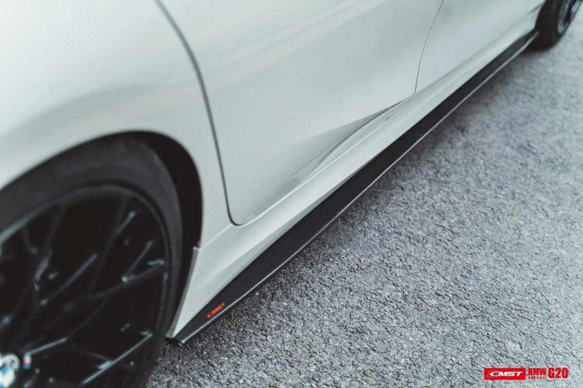 CMST Tuning Side Skirts for BMW 3 Series 330i M340i G20 G21 Pre-LCI Carbon Fiber/FRP