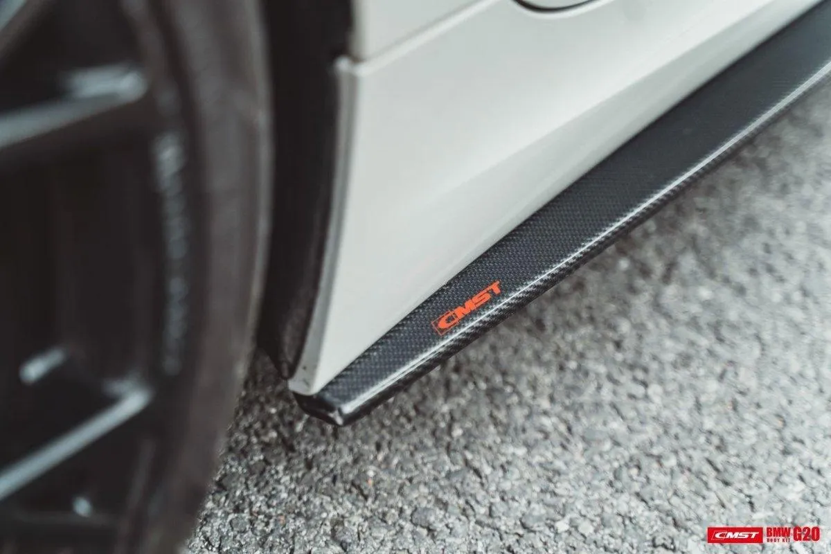 CMST Tuning Side Skirts for BMW 3 Series 330i M340i G20 G21 Pre-LCI Carbon Fiber/FRP