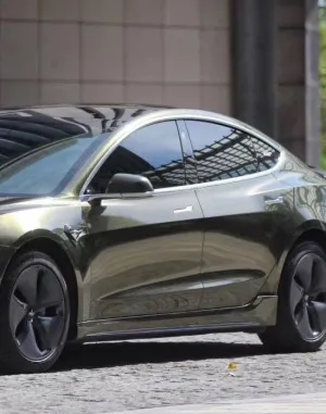 CMST Tuning V2 Side Skirts for Tesla Model 3 Performance/Base Long Range Carbon Fiber/FRP