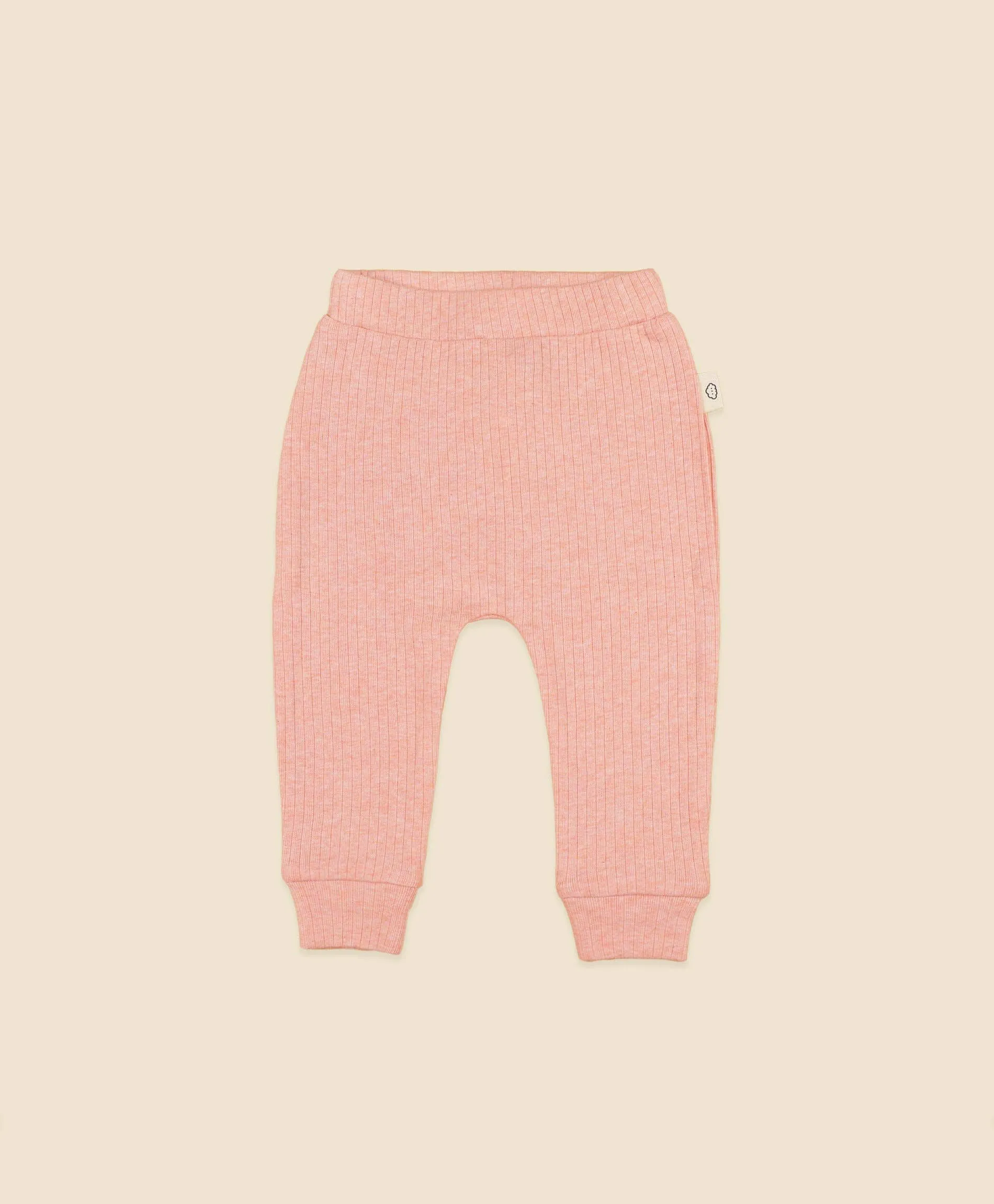 Comfy Baby Leggings - Heather Pink