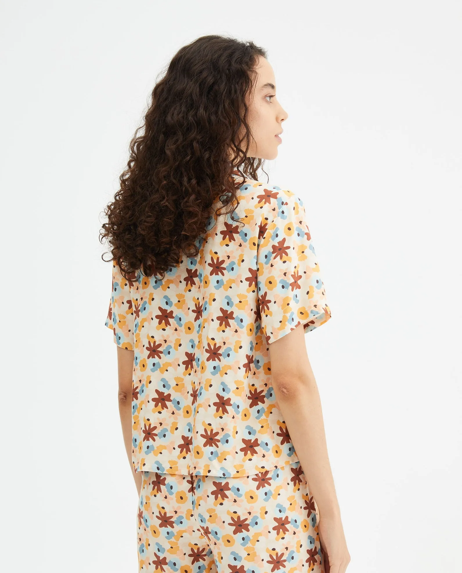 Compania Fantastica Floral Print Shirt