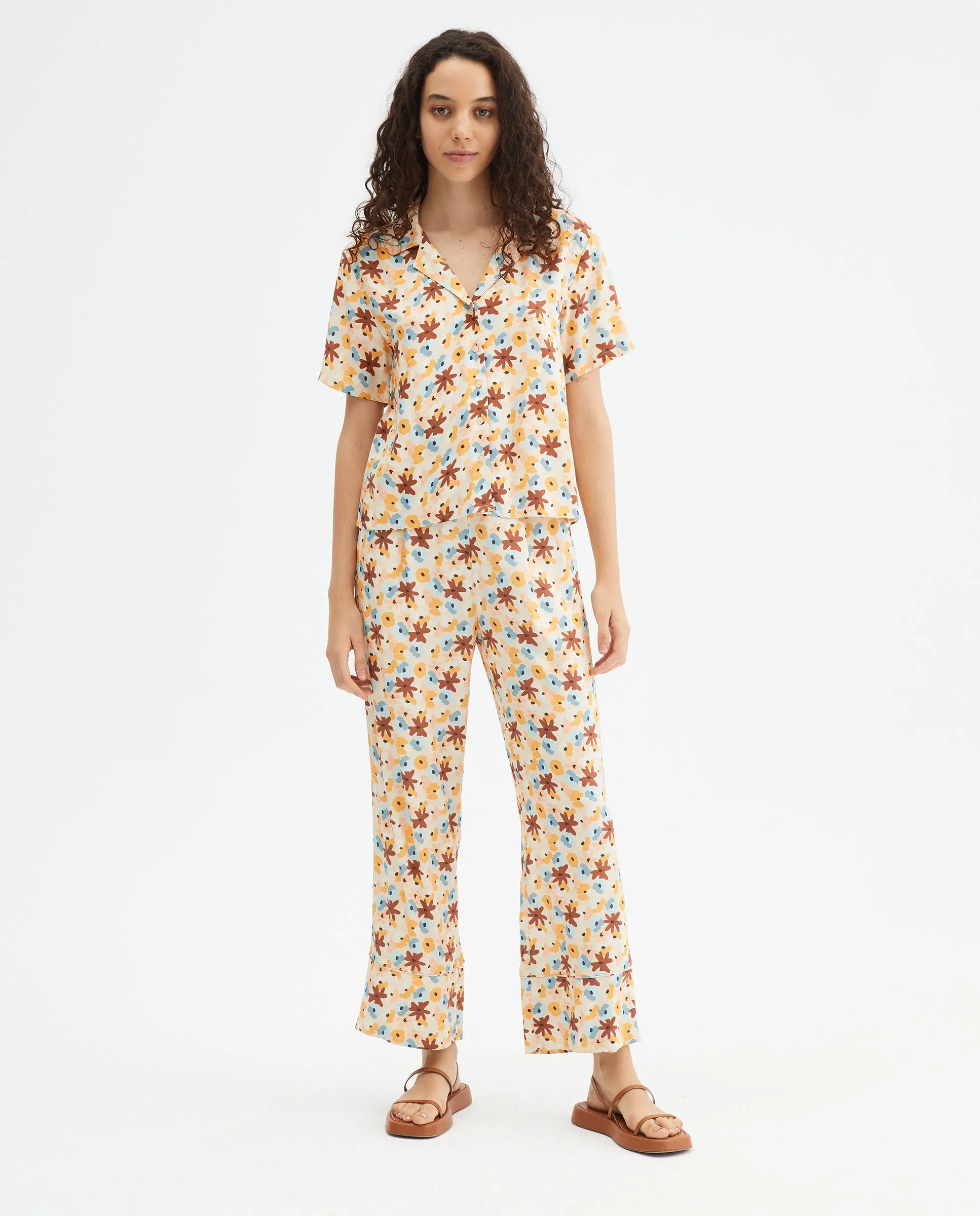 Compania Fantastica Floral Print Shirt
