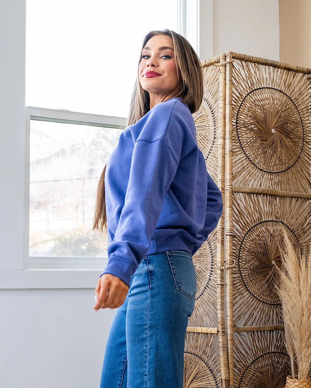 Cozy Crewneck Sweatshirt - Marlin