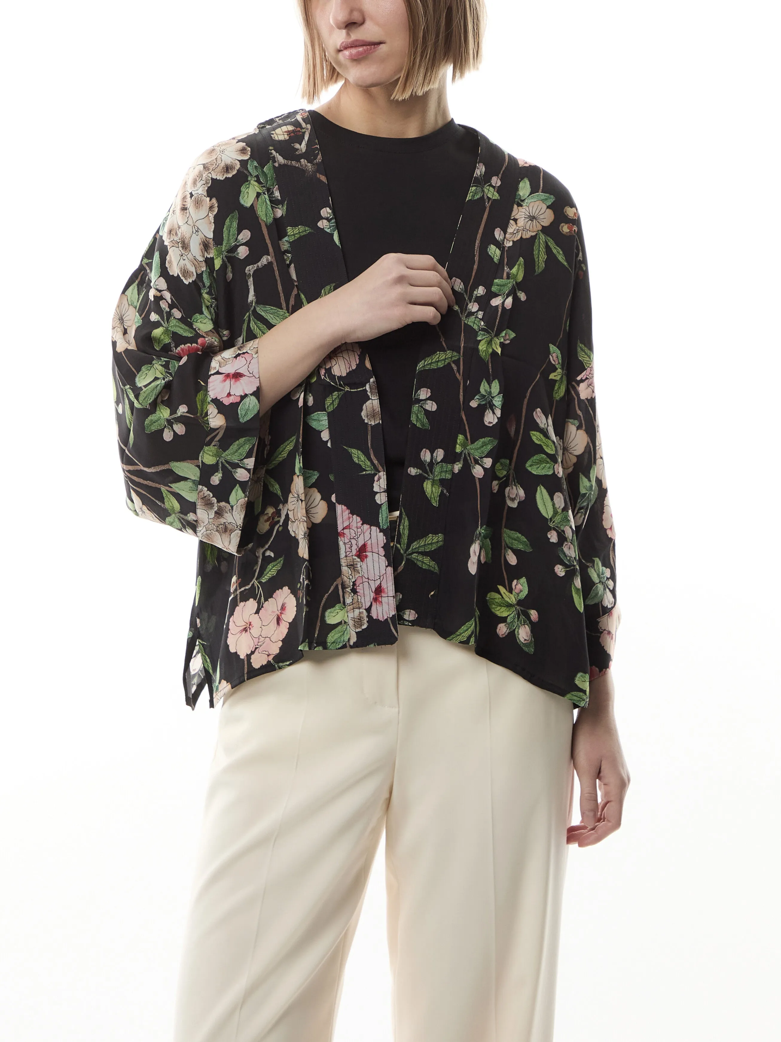Crepe Kimono