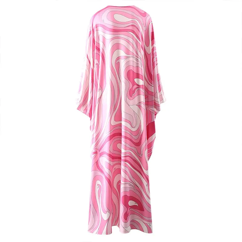 Elegant Loose Robe Dresses