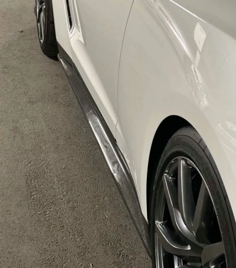 EPR USA ZL Style Replacement Side Skirts for Nissan GTR R35 CBA DBA EBA Carbon Fiber/FRP