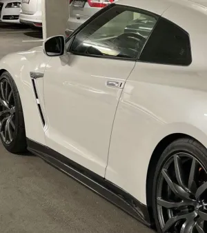 EPR USA ZL Style Replacement Side Skirts for Nissan GTR R35 CBA DBA EBA Carbon Fiber/FRP