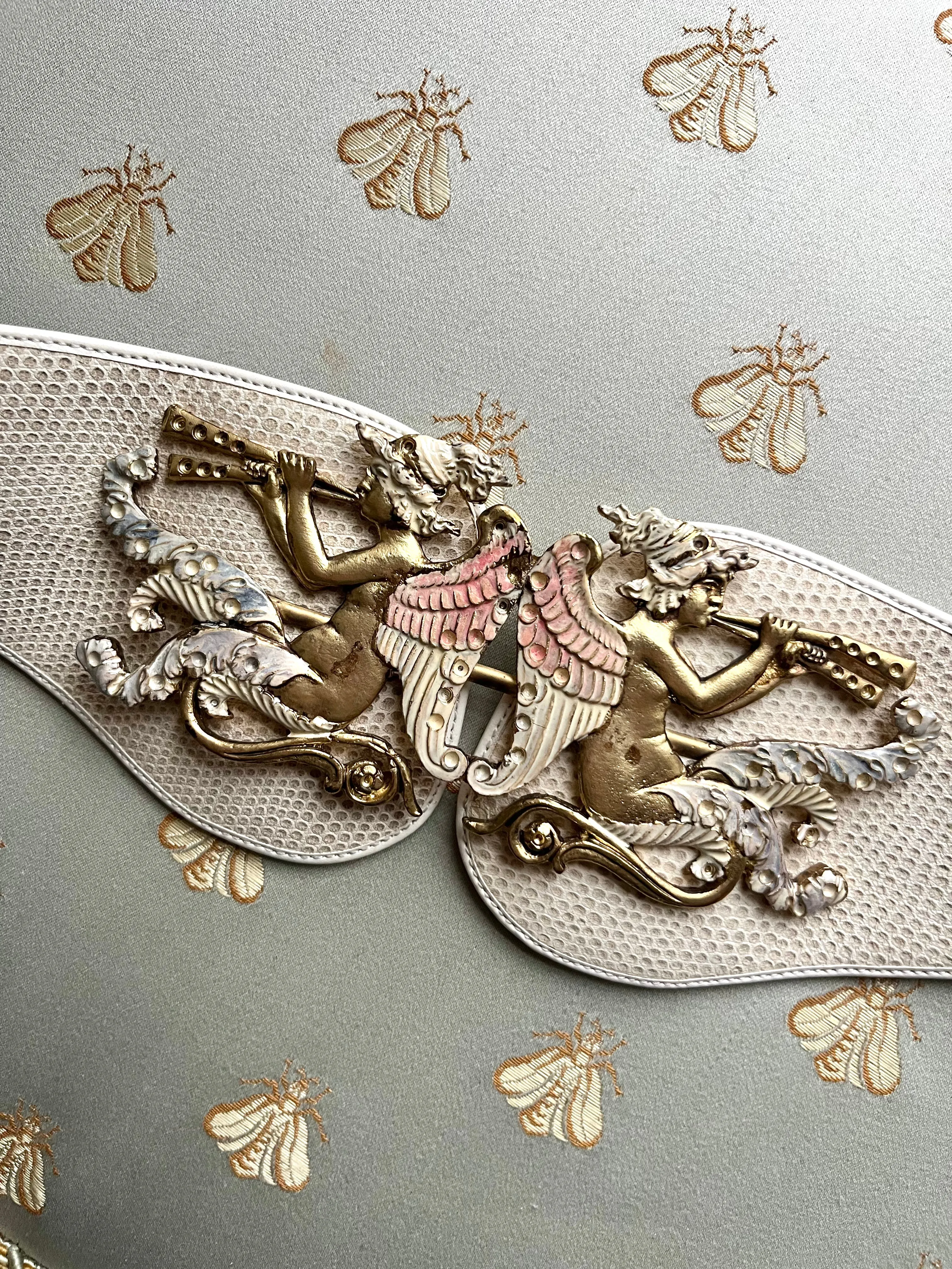 Fabulous 1980's Sweet Angels Statement Belt / Sz M