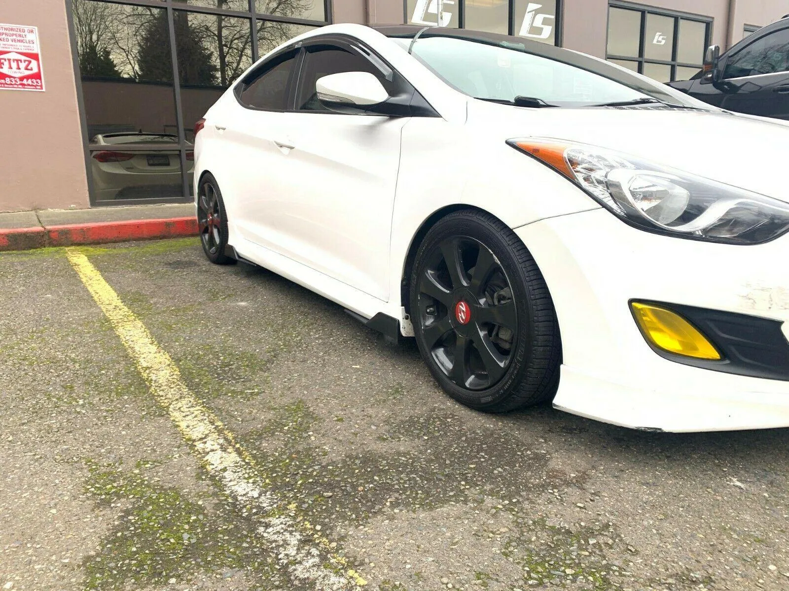 Fit 2008-2020 Toyota Corolla Side Skirts Splitter Spoiler Diffuser Wings