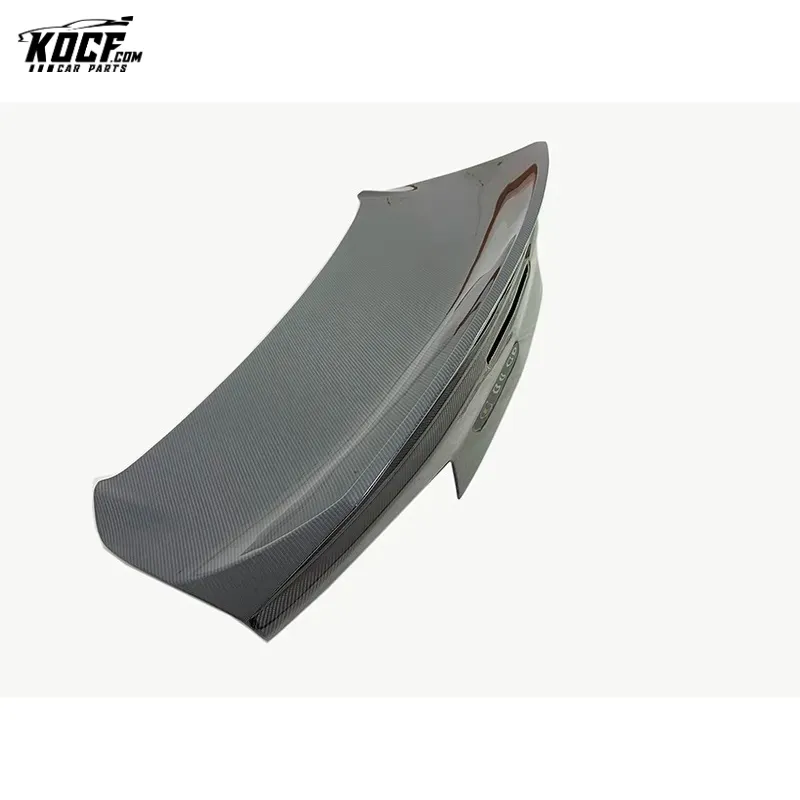 For 2016-2018 Chevy Camaro 6 AC style Carbon Fiber Decklid/Trunk lid WITH SPOILER DUCKBILL TRUNK Raised Lip Trunk Boot