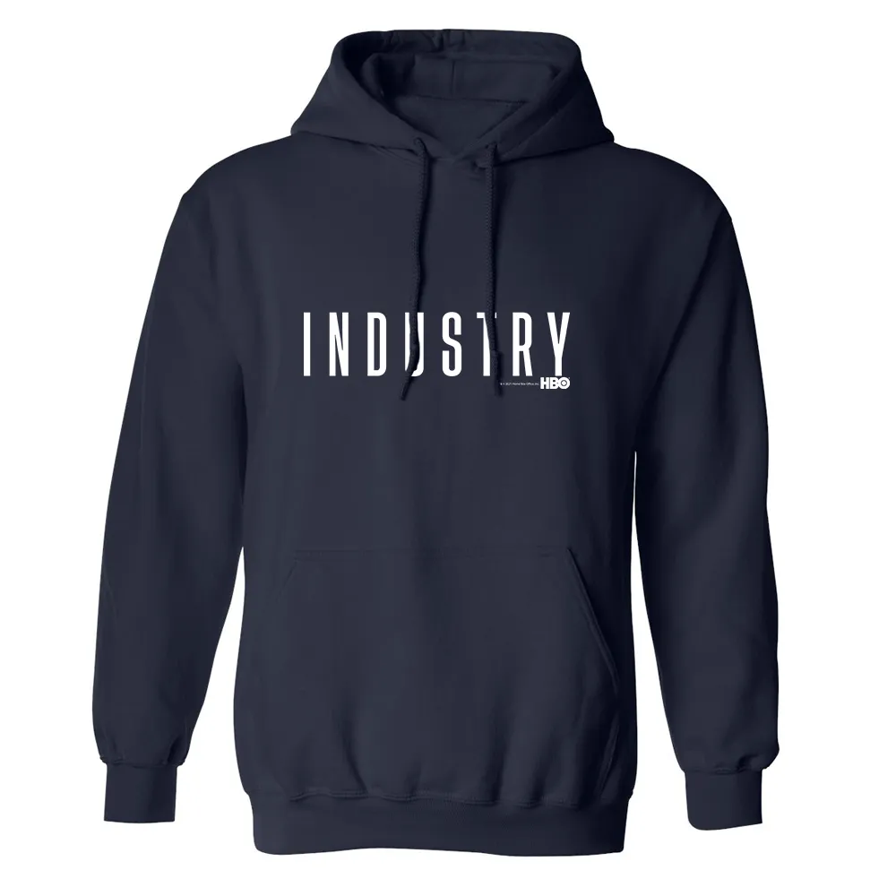 Industry Logo Fleece Hooded Sweatshirt