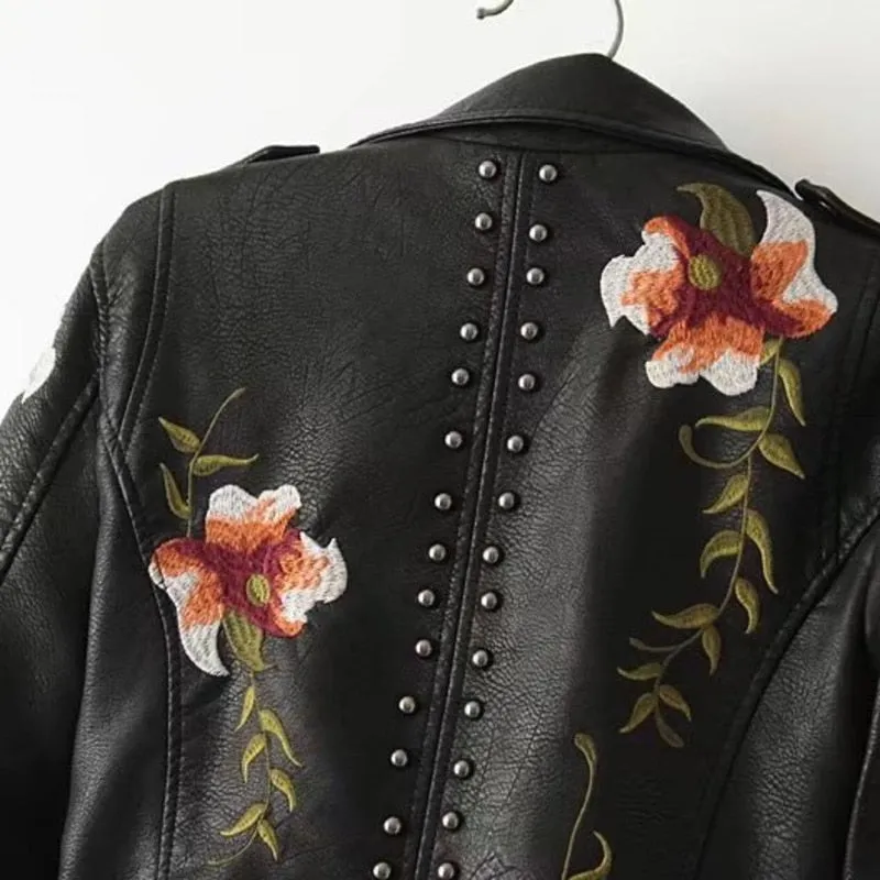 JACKET COAT RIVET EMBROIDERY