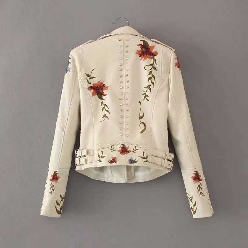 JACKET COAT RIVET EMBROIDERY