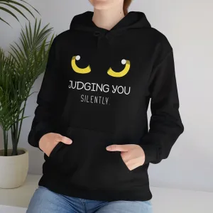 Judging You Silently Unisex Heavy Blend™ Hooded Sweatshirt