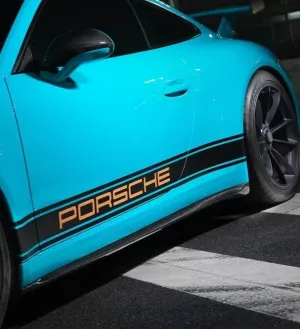 Karbel Carbon Side Skirts for Porsche 911 991.1 991.2 GT3 4S GTS Pre-preg Carbon Fiber