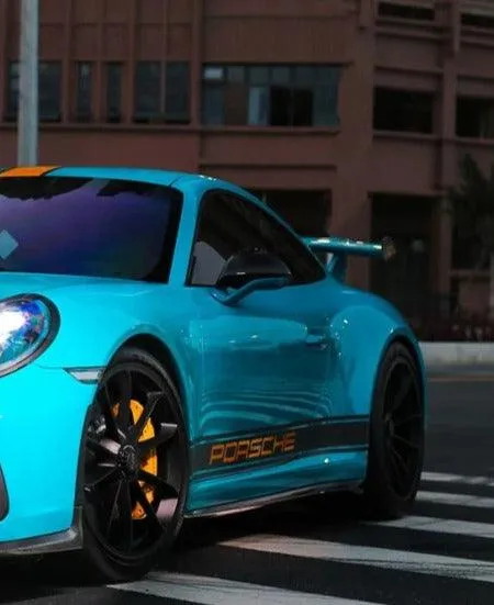 Karbel Carbon Side Skirts for Porsche 911 991.1 991.2 GT3 4S GTS Pre-preg Carbon Fiber