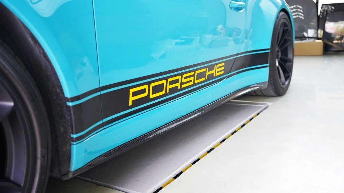 Karbel Carbon Side Skirts for Porsche 911 991.1 991.2 GT3 4S GTS Pre-preg Carbon Fiber