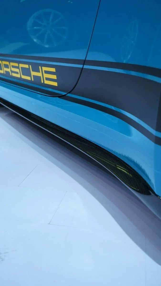Karbel Carbon Side Skirts for Porsche 911 991.1 991.2 GT3 4S GTS Pre-preg Carbon Fiber
