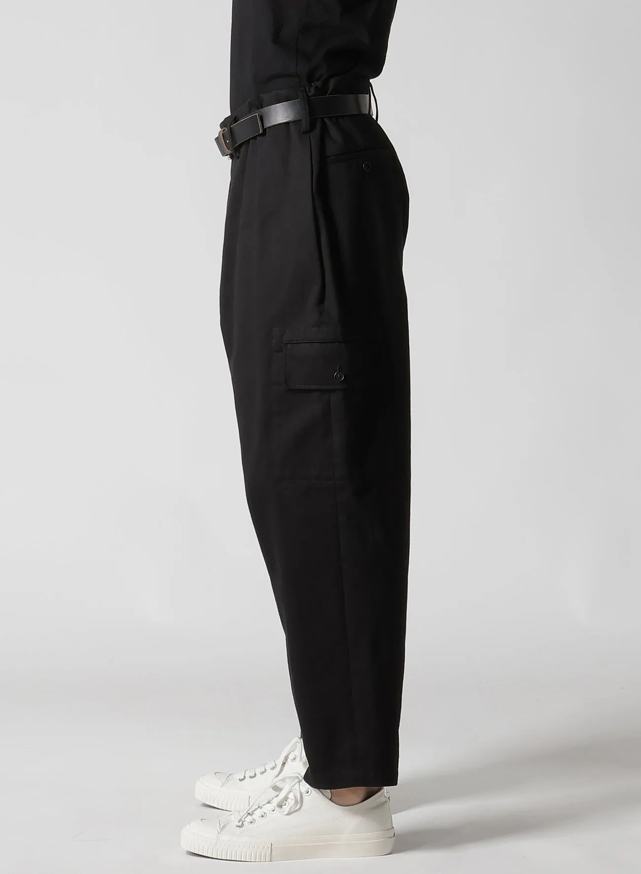 KATSURAGI PANTS WITH FLAP POCKET