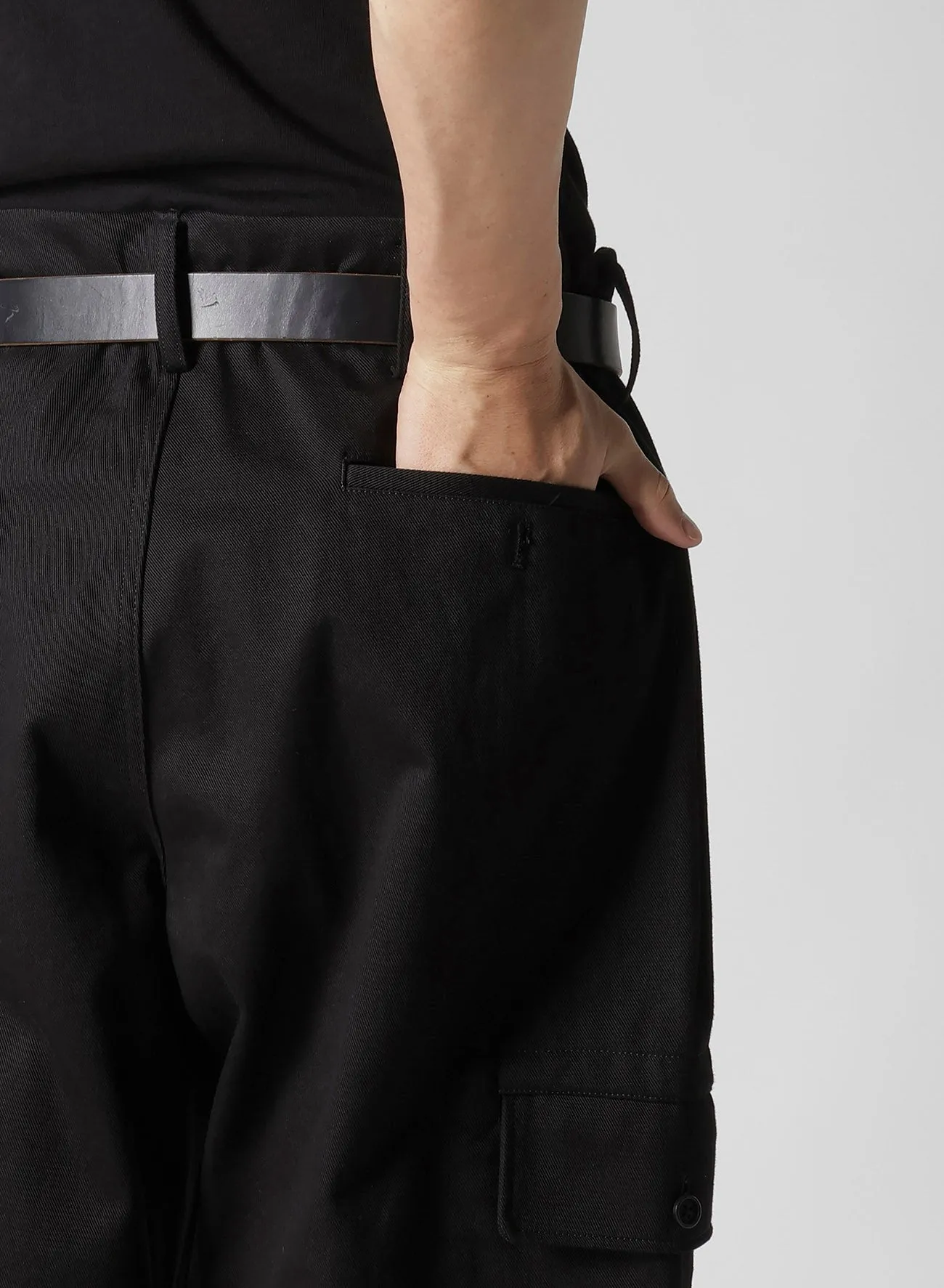KATSURAGI PANTS WITH FLAP POCKET