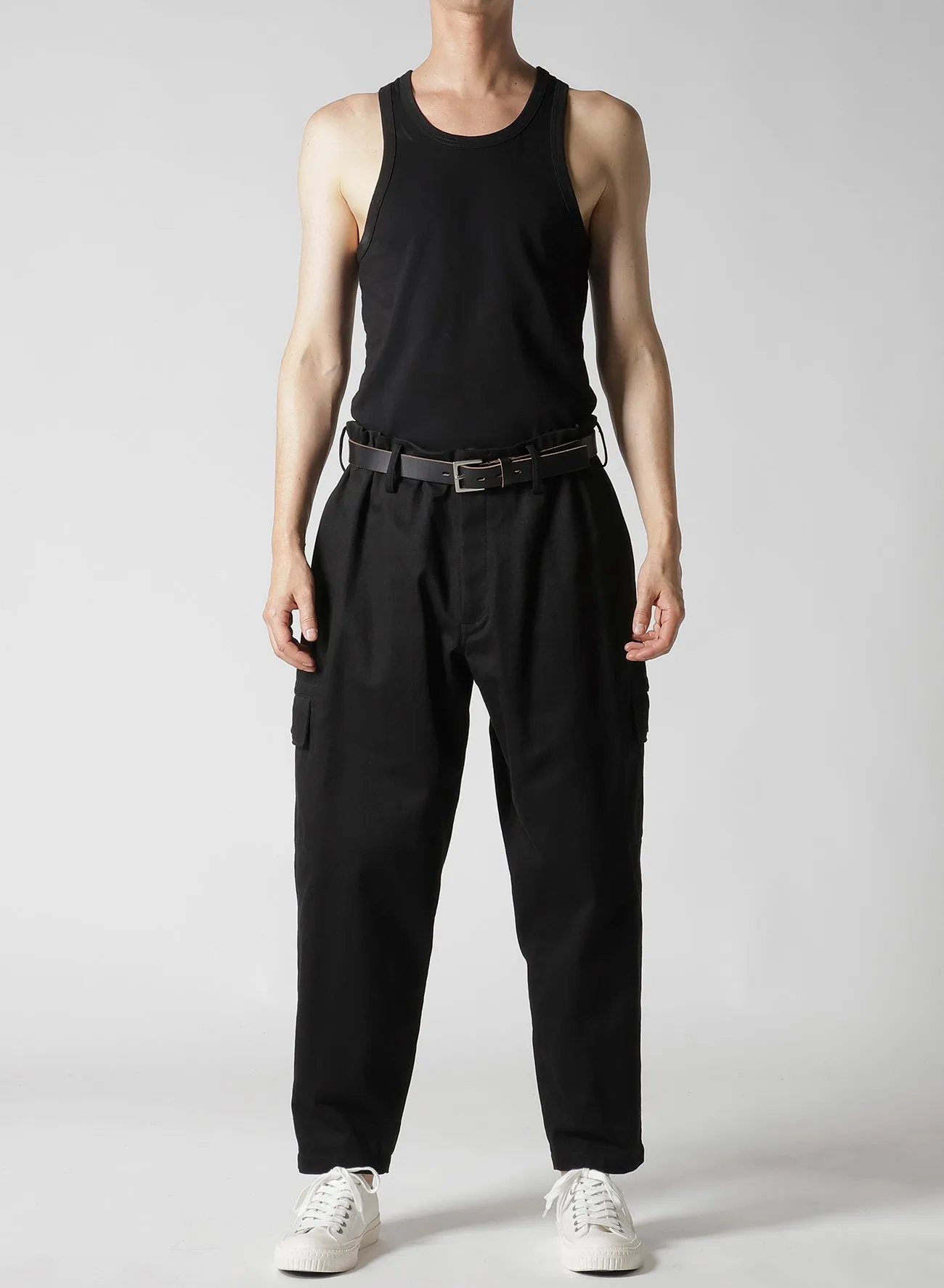 KATSURAGI PANTS WITH FLAP POCKET
