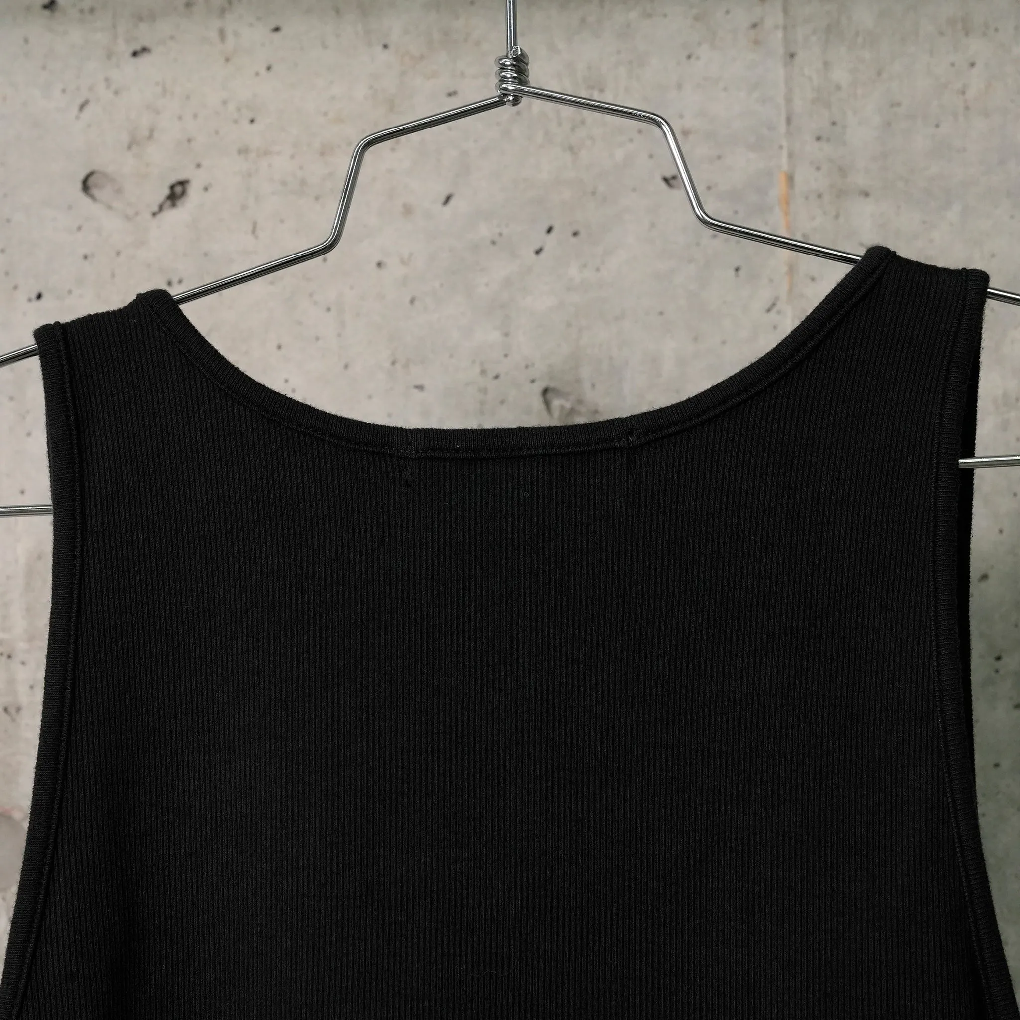 LAYERED TANK TOP / BLACK