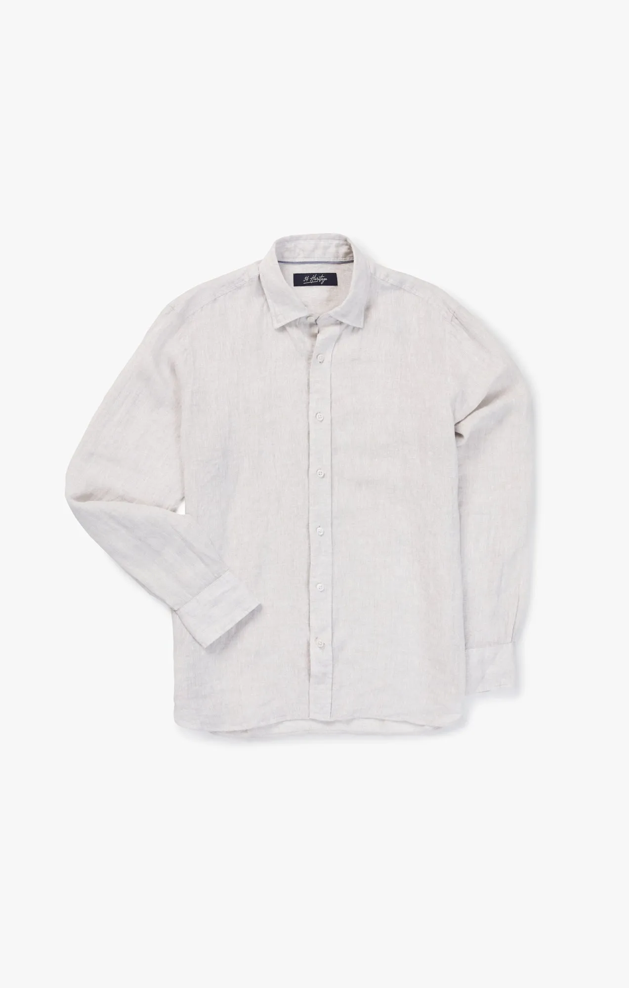 Linen Chambray Shirt in Simply Taupe