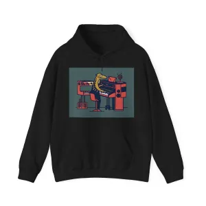 Lizard Vigilante Organs Unisex Heavy Blend™ Hooded Sweatshirt