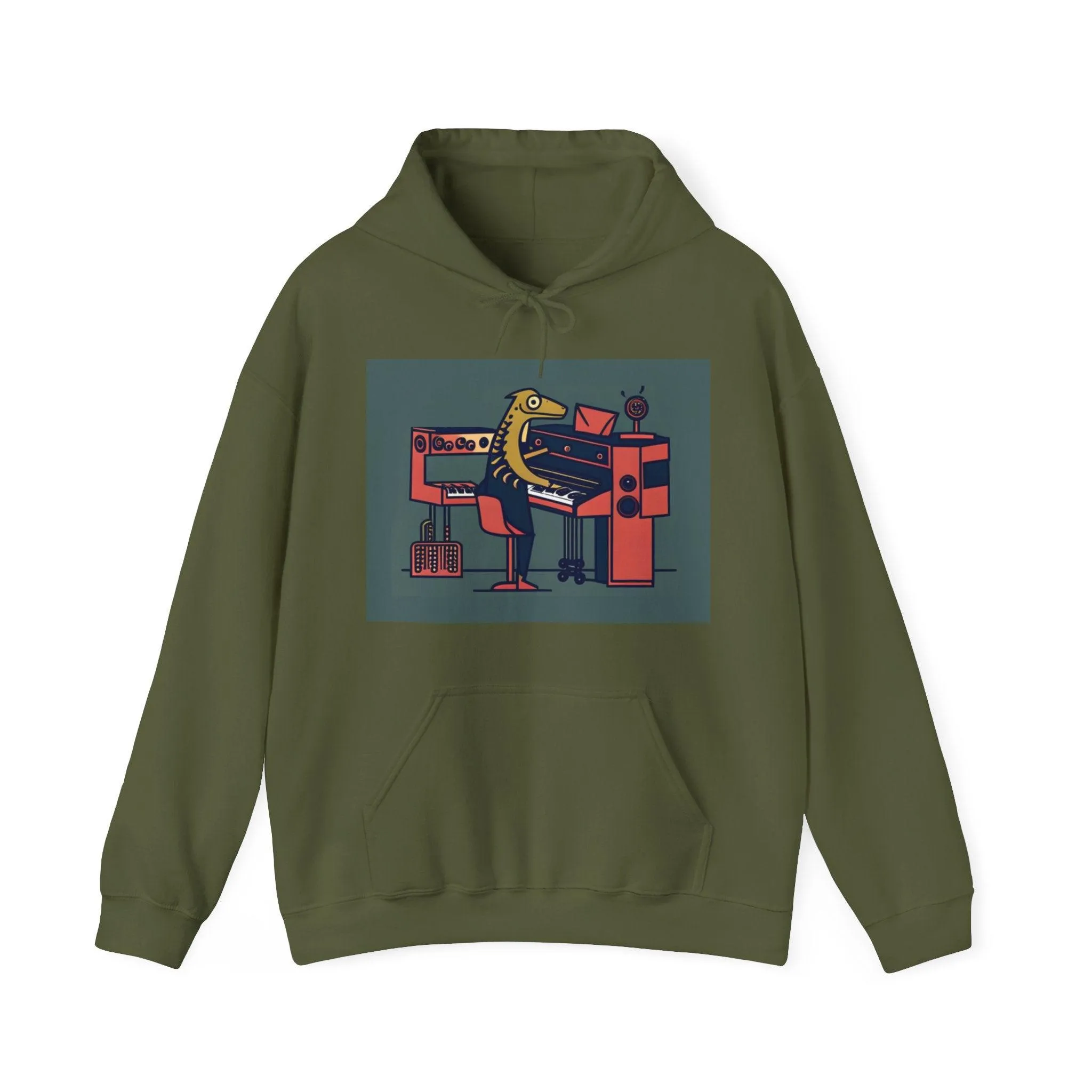 Lizard Vigilante Organs Unisex Heavy Blend™ Hooded Sweatshirt