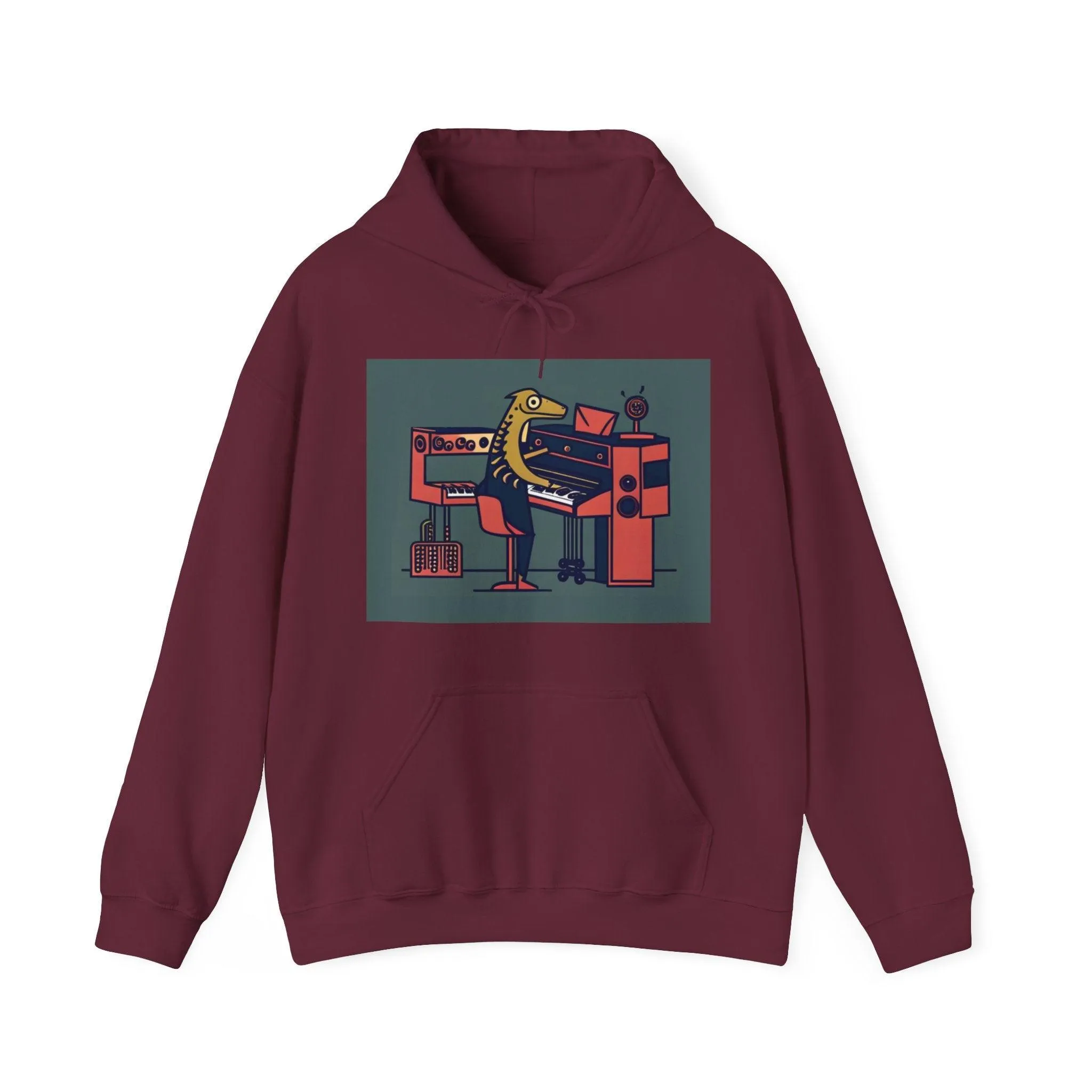 Lizard Vigilante Organs Unisex Heavy Blend™ Hooded Sweatshirt