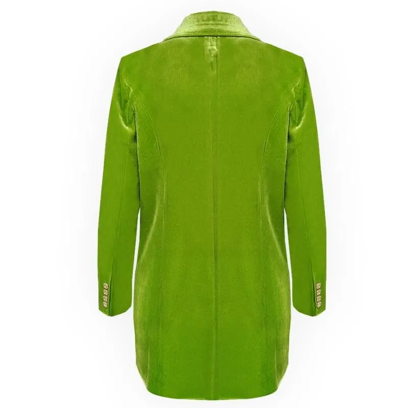 LONG SLEEVE BLAZER NOTCH LONG SLEEVE SUIT
