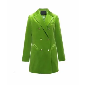 LONG SLEEVE BLAZER NOTCH LONG SLEEVE SUIT