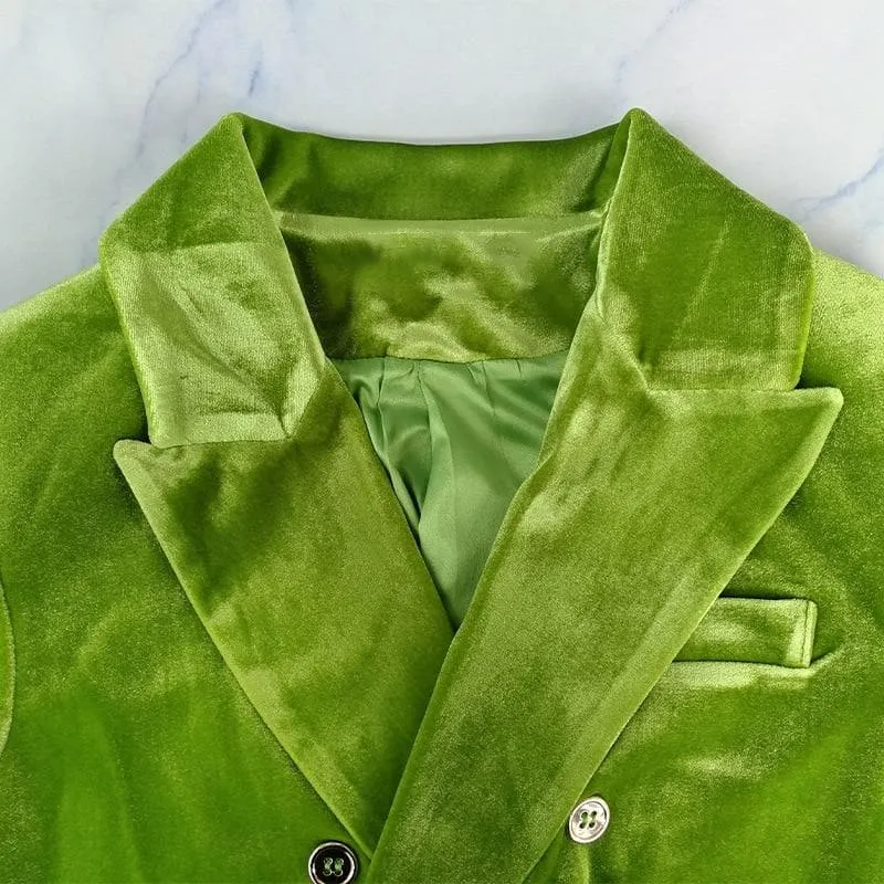 LONG SLEEVE BLAZER NOTCH LONG SLEEVE SUIT